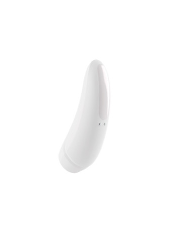 Stimulateur clitoridien connecté blanc Curvy 1+ Satisfyer - CC5972390020